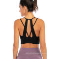 Sutiã de cinta de espaguete Yoga Sports Bra